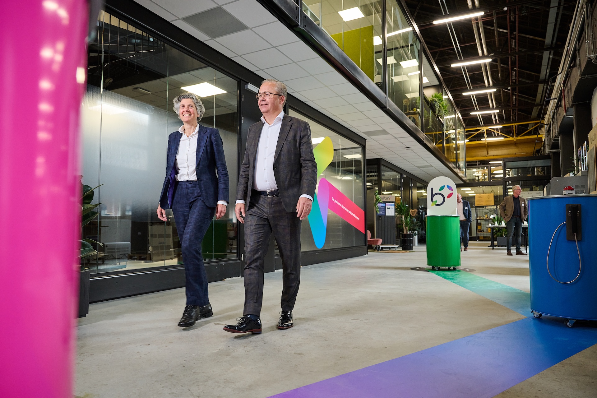 René van der Sluis en Jeike Wallinga in INN’ Regio Zwolle