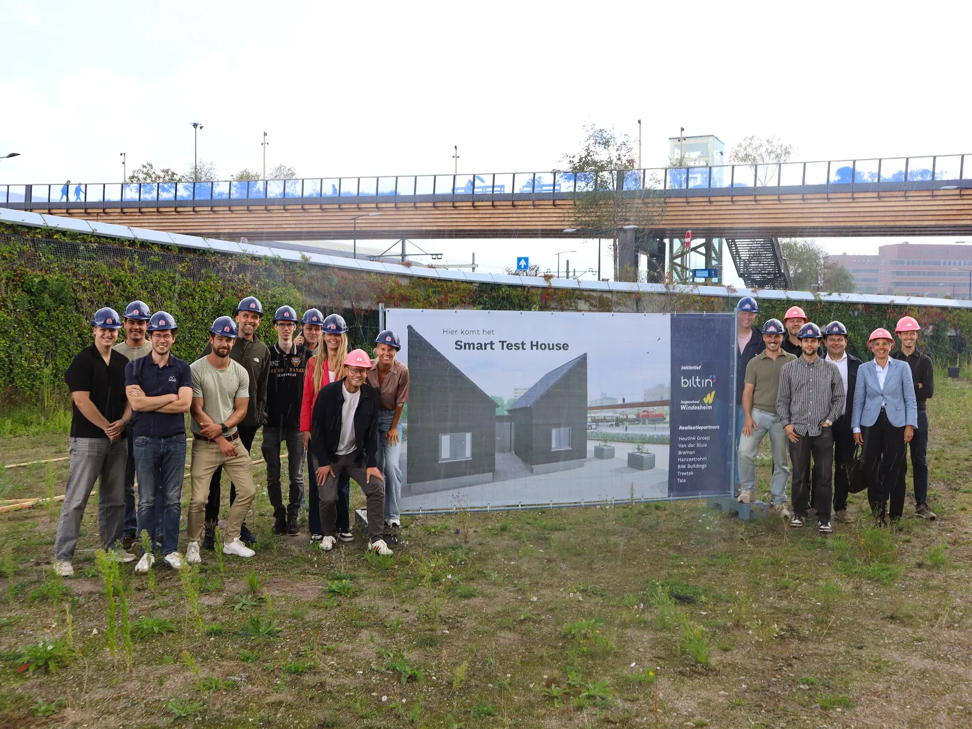ZWINC startups op de Biltin bouwplaats
